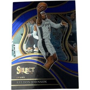 2023 2024 Panini Select Keldon Johnson Spurs Courtside Basketball Card 261